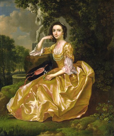 Mevrouw Mary Chauncey, 1748 door Francis Hayman