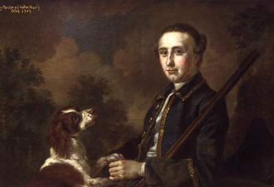 Portret van Sir Henry Paulet St. John Bt. door Francis Hayman