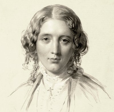 Portret van Harriet Beecher Stowe door Francis Holl