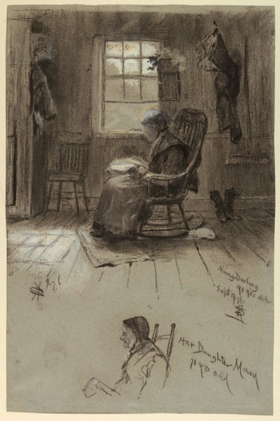 Portret van Nancy Darling door Francis Hopkinson Smith