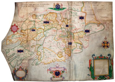 Provincie Munster, Ierland, ca. 1595 door Francis Jobson