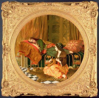 Lallah Rookh en haar Perzische Slaaf door Francis John Wyburd