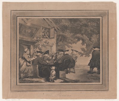 Natte predikanten, 1785 door Francis Jukes