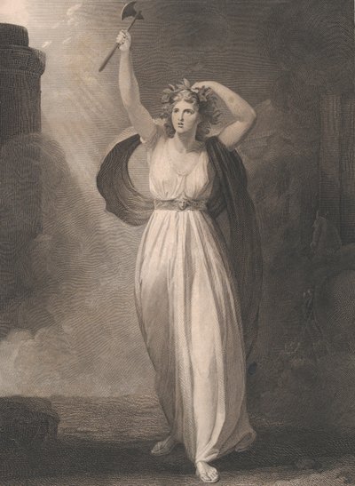 Cassandra Raving Shakespeare, Troilus en Cressida, Act 2, eerst gepubliceerd 1795, heruitgegeven 1852 door Francis Legat