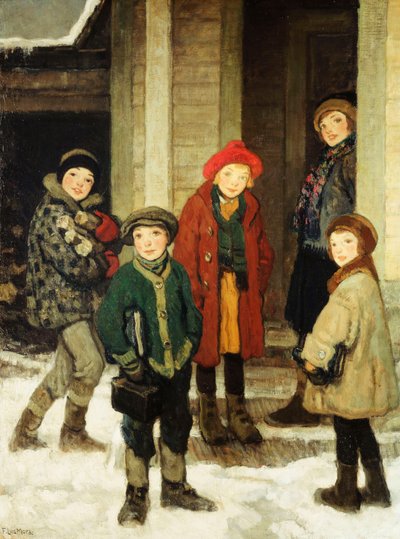Schooldeur door Francis Luis Mora