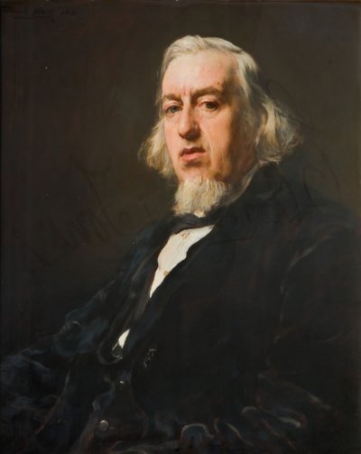 Portret van Edmund Tonks door Francis Montague Holl