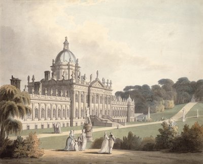 Castle Howard door Francis Nicholson