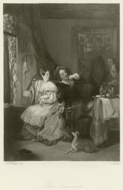 De ruzie door Francis Phillip Stephanoff