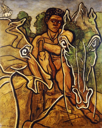 Hercules en zijn paarden; Hercule et ses Coursiers door Francis Picabia