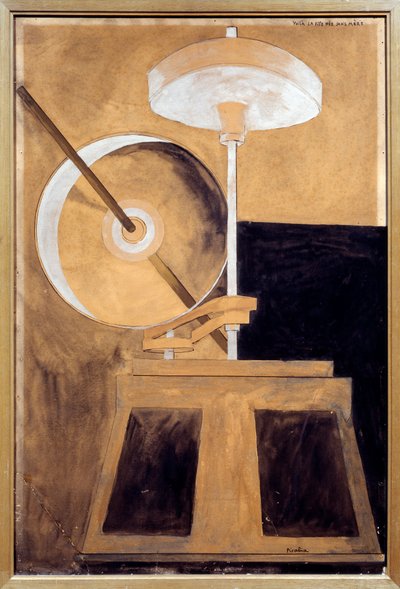 Hier is de geboren dochter zonder moeder door Francis Picabia