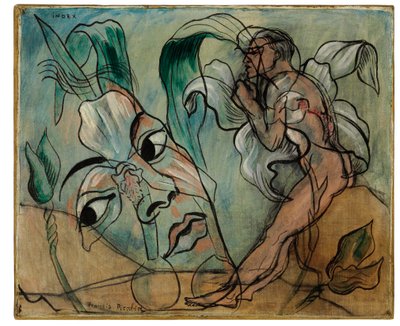 Index, ca. 1935 (olieverf op doek) door Francis Picabia