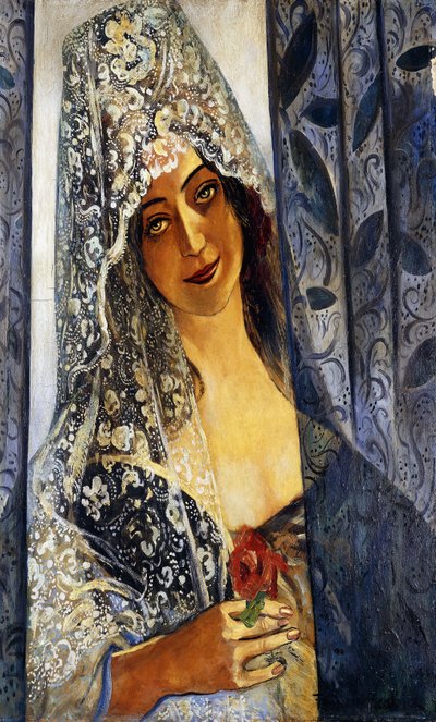 Het Spaanse meisje door Francis Picabia