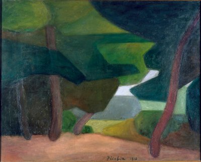 Landschap Cassis door Francis Picabia