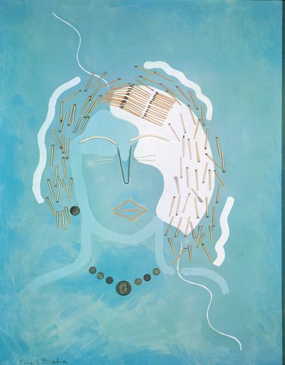 Wedstrijd vrouw door Francis Picabia