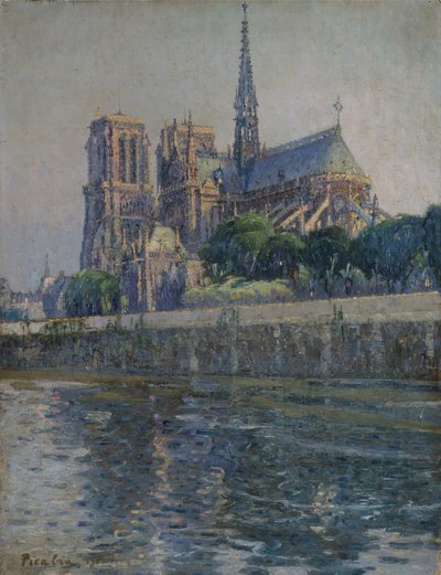 Notre-Dame de Paris door Francis Picabia