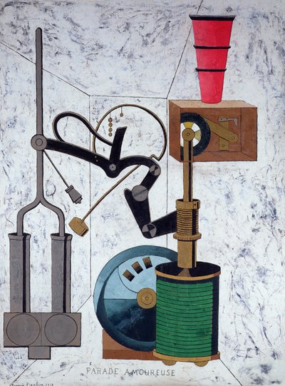 Parade Amoureuse door Francis Picabia