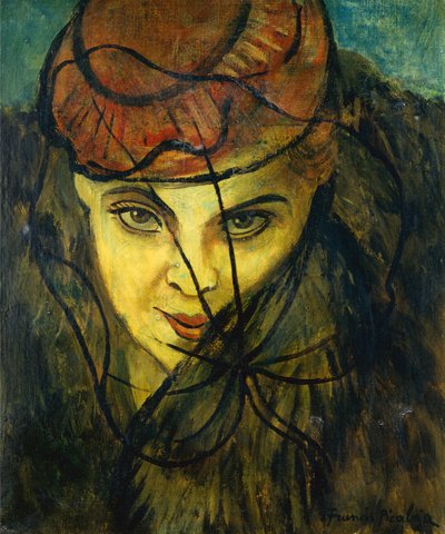 Portret van een vrouw door Francis Picabia