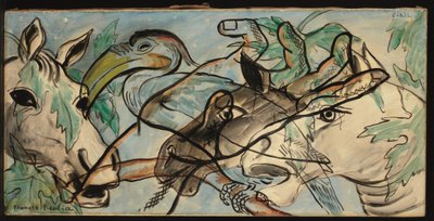 Siril, ca. 1929-30 (olieverf op doek) door Francis Picabia