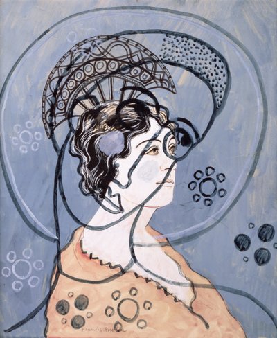 Transparant, ca. 1930 (gouache en inkt over potlood) door Francis Picabia