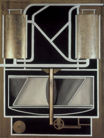 Zeer zeldzaam beeld op aarde door Francis Picabia