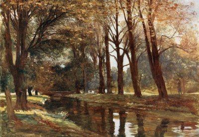 De Dichterswandeling in Eton door Francis S. Walker