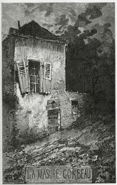 La Masure Gorbeau, 19e eeuw door Francis & Scott, Henry Fowke