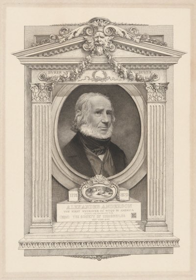 Portret van Alexander Anderson door Francis Scott King