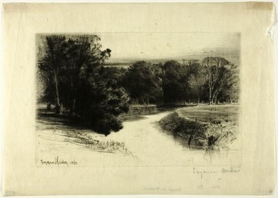 Een Zonsondergang in Ierland door Francis Seymour Haden