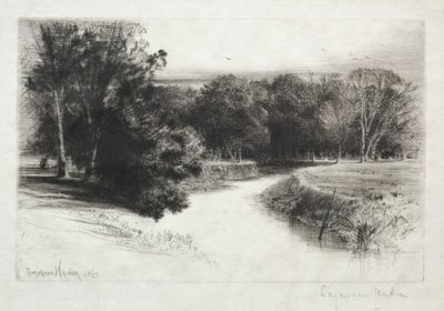 Een Zonsondergang in Ierland door Francis Seymour Haden