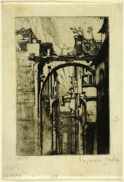 Amalfi door Francis Seymour Haden