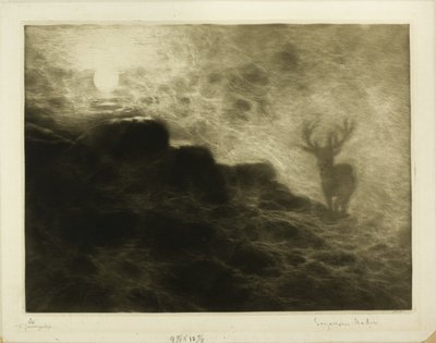 Een vroege vogel door Francis Seymour Haden