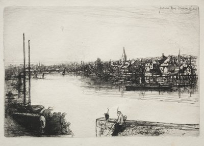 Battersea Reach door Francis Seymour Haden