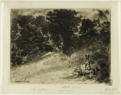 Combe Bottom door Francis Seymour Haden