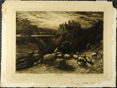 Harlech, nr. II door Francis Seymour Haden