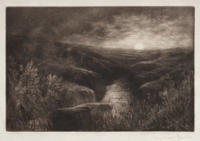 Schuilplaats van de mug door Francis Seymour Haden