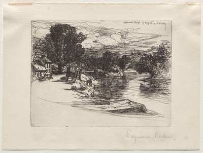 Huis van de smid door Francis Seymour Haden