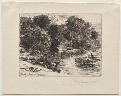 Kenarth door Francis Seymour Haden