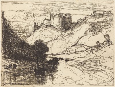 Kasteel Kilgaren door Francis Seymour Haden
