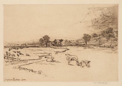 Sawley Abdij door Francis Seymour Haden