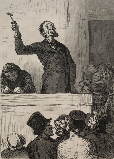 De veilingkamer: De veilingmeester door Francis Seymour Haden