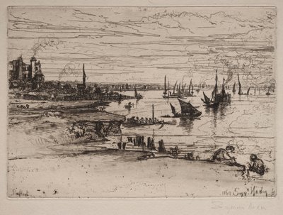 De Herberg, Purfleet door Francis Seymour Haden