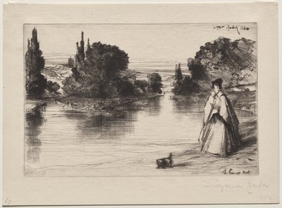 Trekpad door Francis Seymour Haden