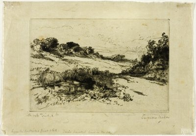 Windmolenheuvel, nr. I door Francis Seymour Haden