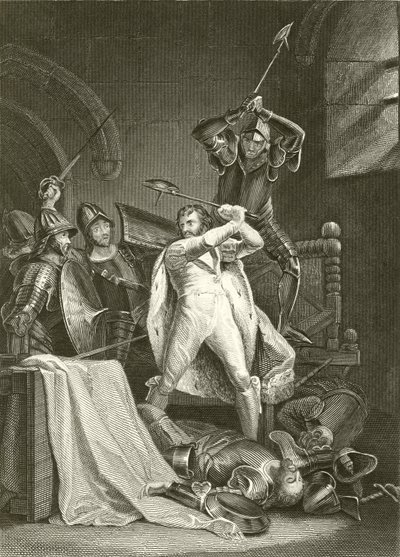 De dood van Richard II door Francis Wheatley