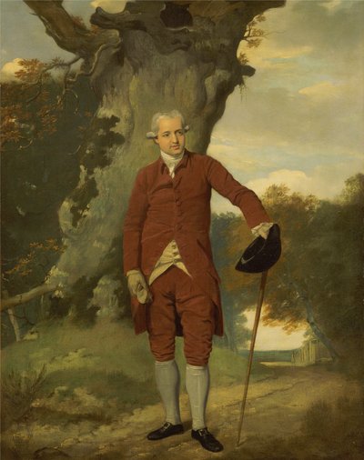Portret van een man, mogelijk meneer Barclay door Francis Wheatley