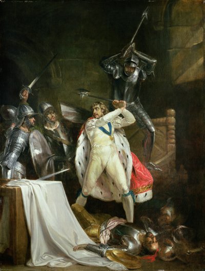 De dood van koning Richard II, c.1792-93 door Francis Wheatley