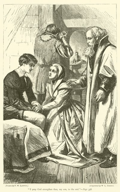 Ik bid dat God je sterkt, mijn zoon, tot het einde door Francis Wilfred Lawson