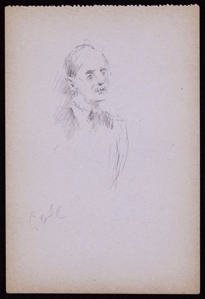 Portret van Gerald Cobb (c.1930) door Francis Wilfred Lawson