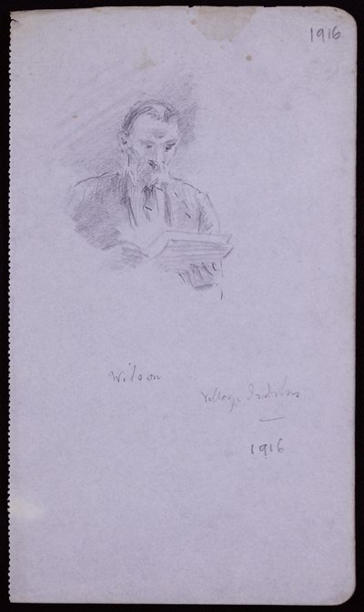 Portret van Henry Wilson door Francis Wilfred Lawson