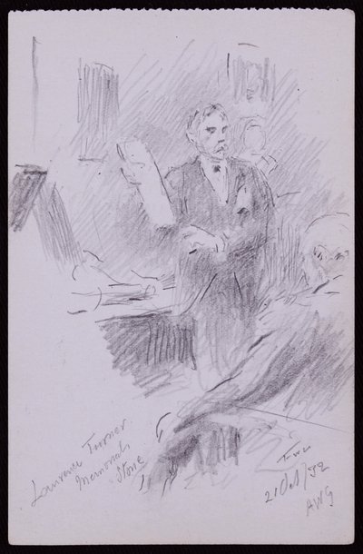 Portret van Laurence Turner door Francis Wilfred Lawson
